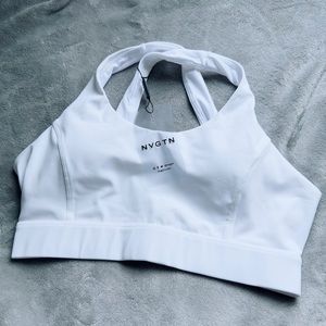 NVGTN White Reveal Bra Size M NWT